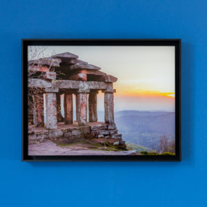 Tirage Fine Art Coucher de Soleil au Donon : Ajoutez une Touche de Magie à Votre Décoration